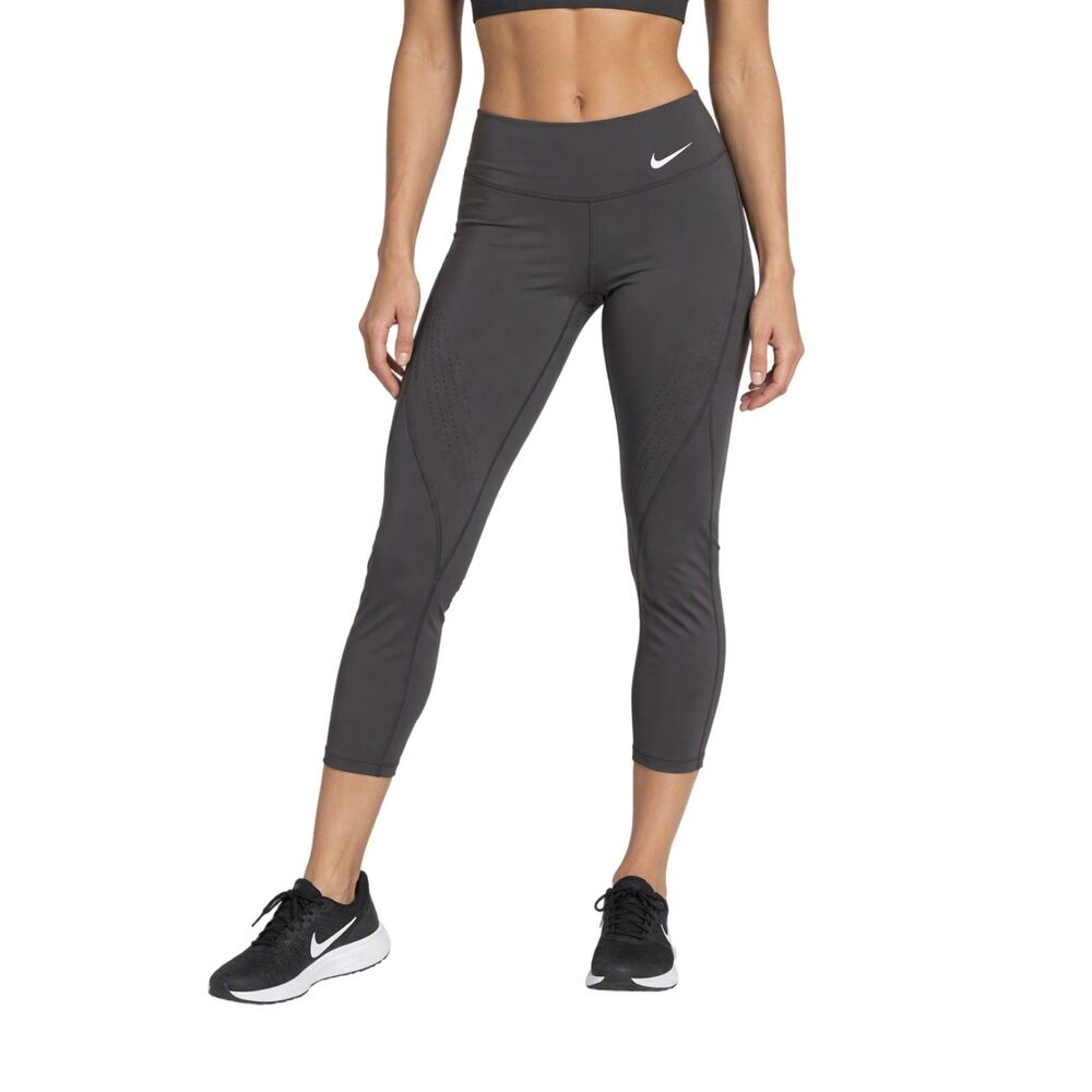 Nike Dri-FIT Black Performance Leggings XS Cropped Athletic Workout Pants